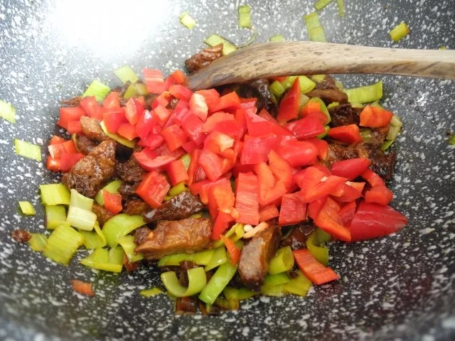 Rezept: Vegan : Bunte Reis - Gemüse - Pfanne Bild Nr. 10 Vegan : Bunte Reis - Gemüse - Pfanne - Rezept - Bild Nr. 10