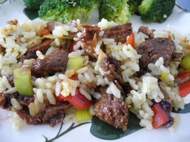 Rezept: Vegan : Bunte Reis - Gemüse - Pfanne Bild Nr. 2 Vegan : Bunte Reis - Gemüse - Pfanne - Rezept - Bild Nr. 2