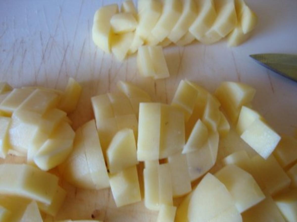 Kartoffel-Erdnusssüppchen mit fritierter Kochbanane - Rezept - Bild Nr. 4