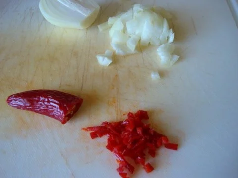 Kartoffel-Erdnusssüppchen mit fritierter Kochbanane - Rezept - Bild Nr. 5