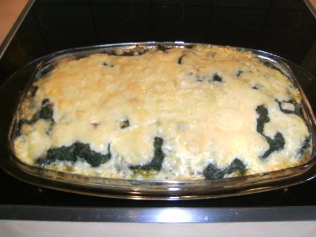Nudel-Spinat-Auflauf vegetarisch - Rezept
