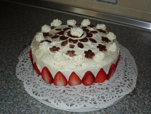 Geburtstags-Torte für meine Freundin Iris - Rezept