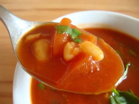 Weisse Bohnen - Tomatensüppchen - Rezept - Bild Nr. 2