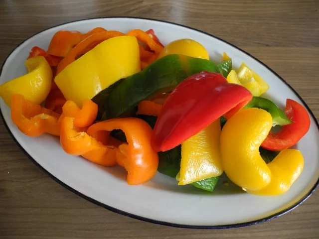 Ofen -  Paprika - Rezept