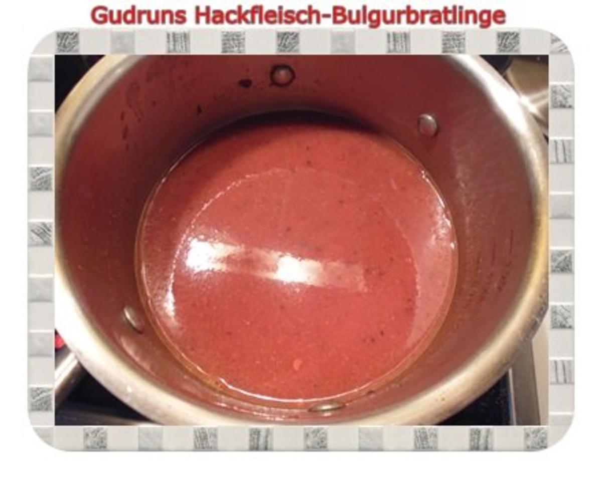 Hackfleisch: Bulgur-Hackfleisch-Bratlinge mit gedämpften Gemüse - Rezept - Bild Nr. 14