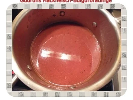 Rezept: Hackfleisch: Bulgur-Hackfleisch-Bratlinge mit gedämpften Gemüse Bild Nr. 14 Hackfleisch: Bulgur-Hackfleisch-Bratlinge mit gedämpften Gemüse - Rezept - Bild Nr. 14