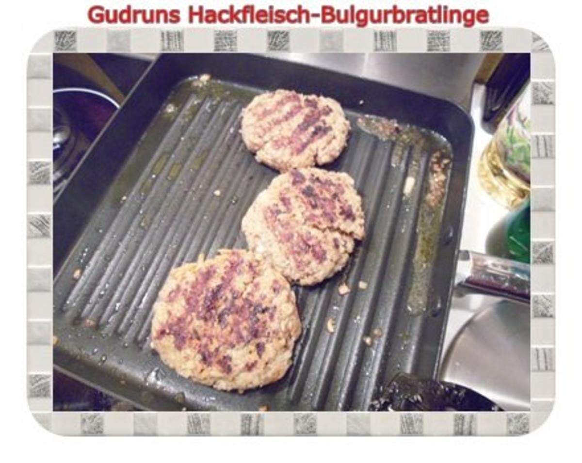 Hackfleisch: Bulgur-Hackfleisch-Bratlinge mit gedämpften Gemüse - Rezept - Bild Nr. 18