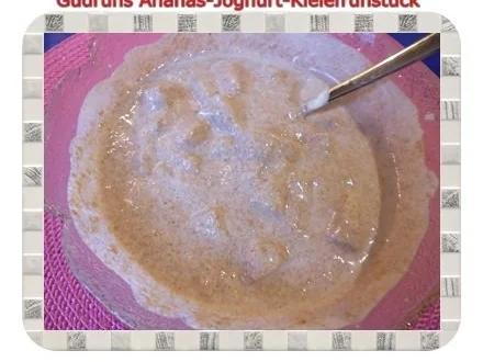 Frühstück: Ananas-Joghurt-Kleiefrühstück - Rezept