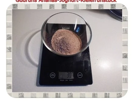 Frühstück: Ananas-Joghurt-Kleiefrühstück - Rezept - Bild Nr. 3