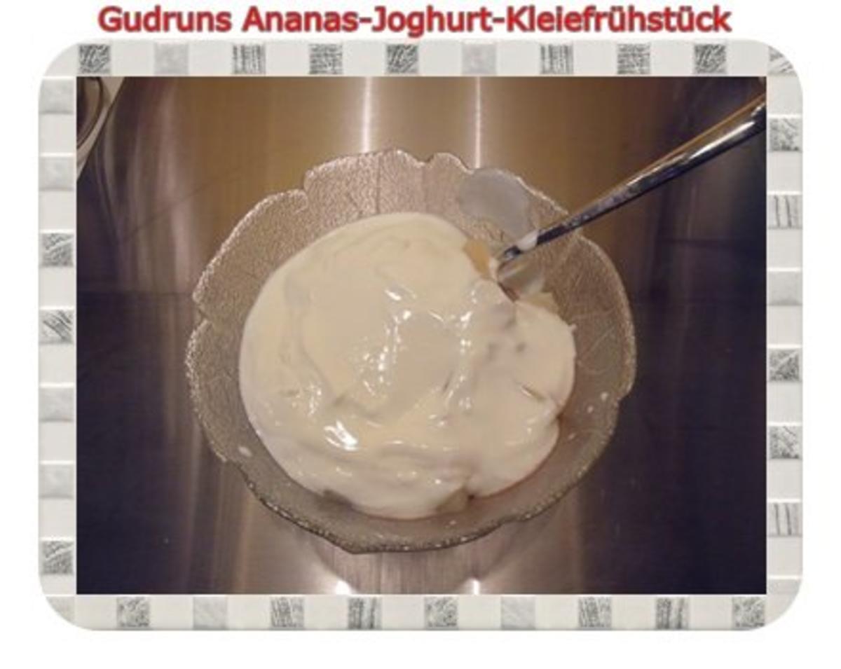 Frühstück: Ananas-Joghurt-Kleiefrühstück - Rezept - Bild Nr. 4