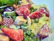 Tagliatelle mit Erdbeer-Lachs-Sauce - Rezept