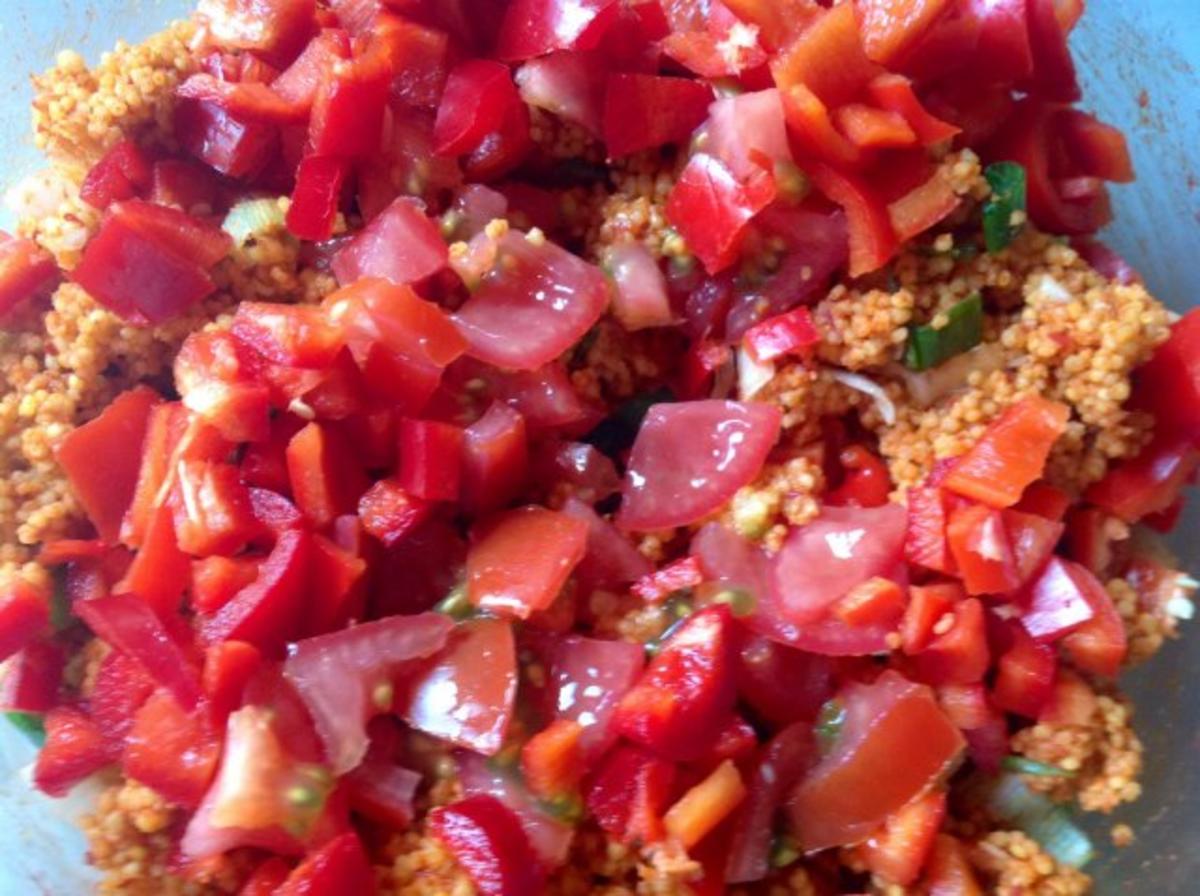 Couscous Salat mit Hirse - Rezept - Bild Nr. 5