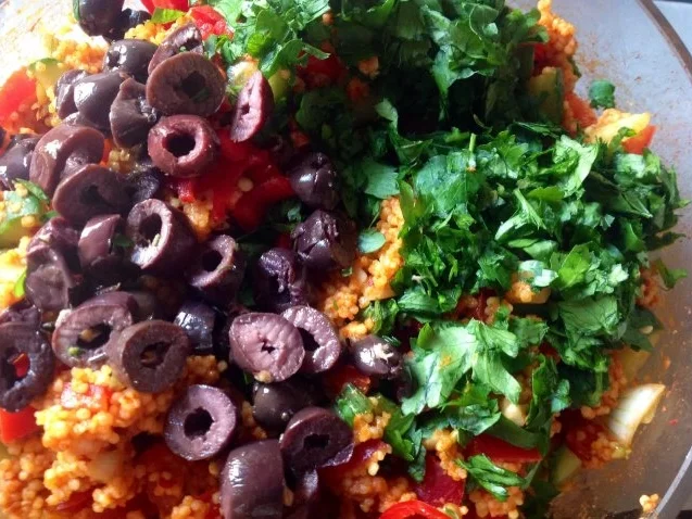 Rezept: Couscous Salat mit Hirse Bild Nr. 7 Couscous Salat mit Hirse - Rezept - Bild Nr. 7