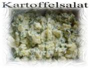 Kartoffelsalat mit Knoblauch ohne Ei; ohne Zucker - Rezept