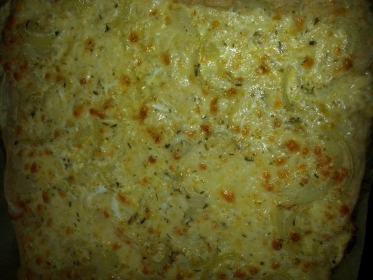4-Käse-Flammkuchen - Rezept