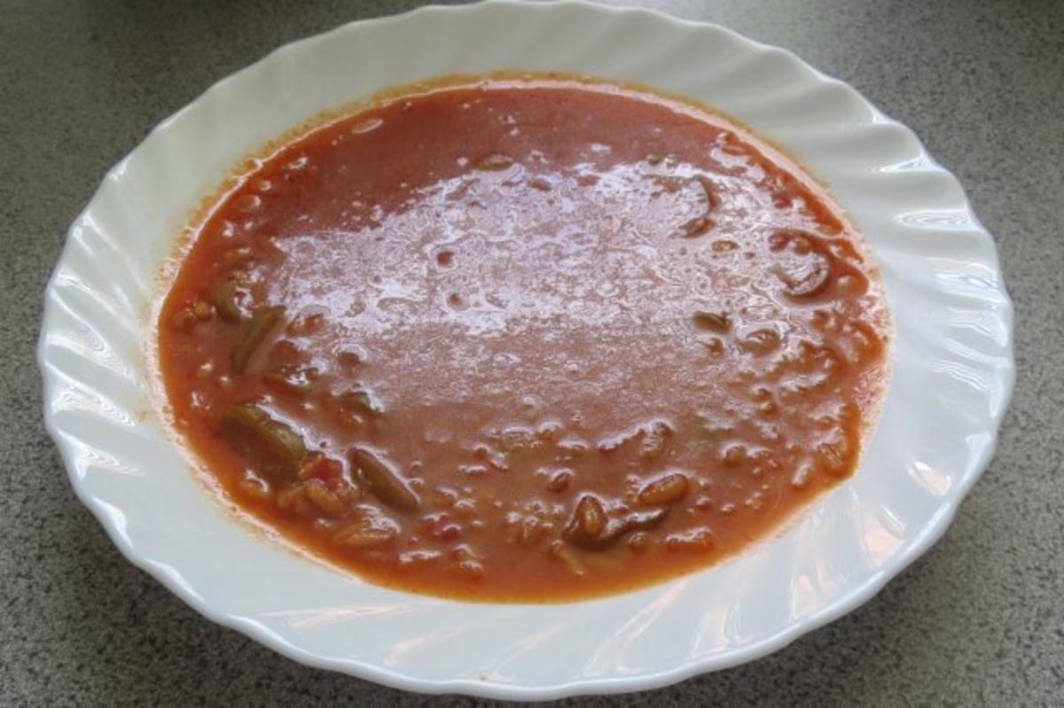 Kochen: Chilli-Reis-Suppe - Rezept - Bild Nr. 6