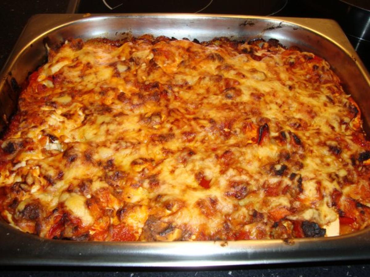 Hack-Gemüse-Lasagne - Rezept mit Bild - kochbar.de