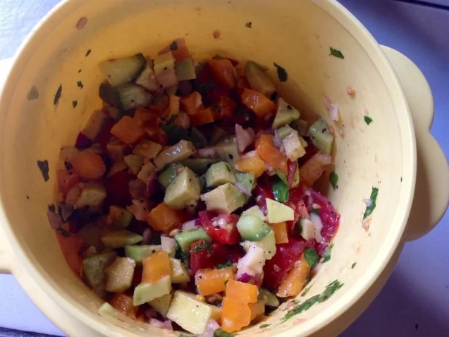 Avocado Salat - Rezept - Bild Nr. 2