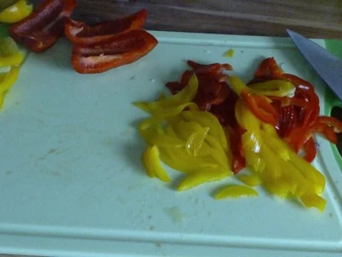 Paprika-Hähnchengeschnetzeltes ala Michi - Rezept - Bild Nr. 5