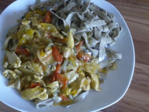 Paprika-Hähnchengeschnetzeltes ala Michi - Rezept