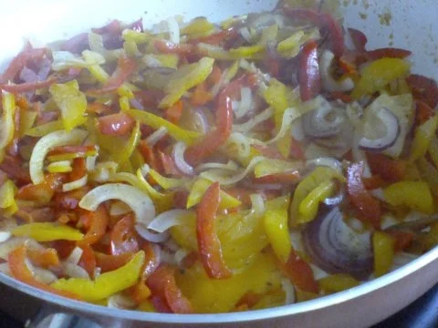 Paprika-Hähnchengeschnetzeltes ala Michi - Rezept - Bild Nr. 11