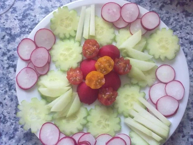 Rezept: Vegi-Teller Vegi-Teller - Rezept