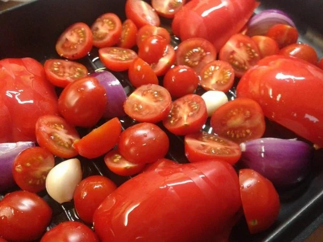 Rezept: Rösttomatensauce Bild Nr. 2 Rösttomatensauce - Rezept - Bild Nr. 2