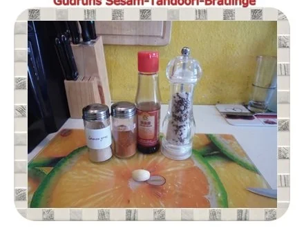 Vegetarisch: Sesam-Tandoori-Bratlinge - Rezept - Bild Nr. 5