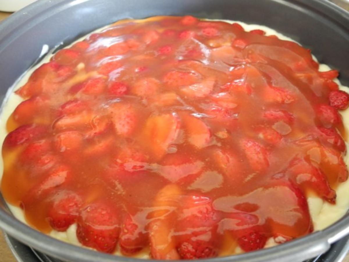 Vegan : Erdbeer - Pudding - Kuchen - Rezept - Bild Nr. 18
