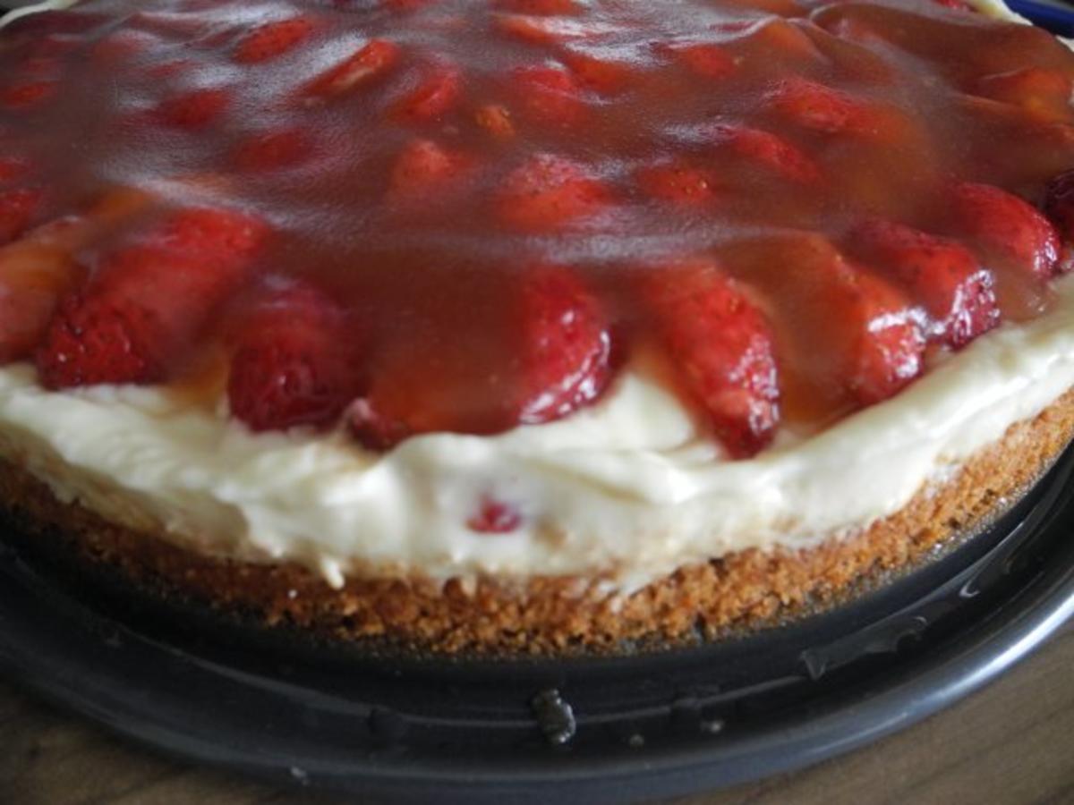 Vegan : Erdbeer - Pudding - Kuchen - Rezept - Bild Nr. 2