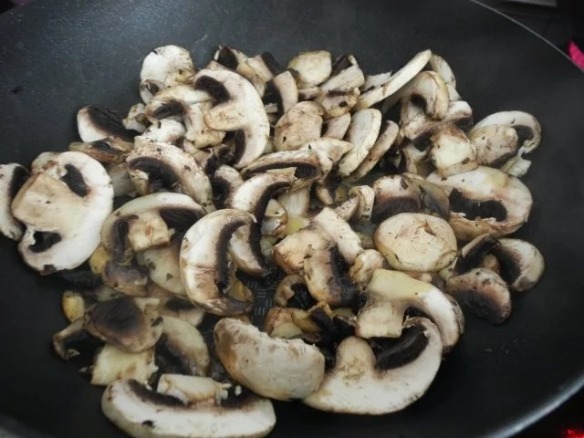 Vegan : Beilage : Champignons - Fenchel - Pfanne - Rezept - Bild Nr. 2