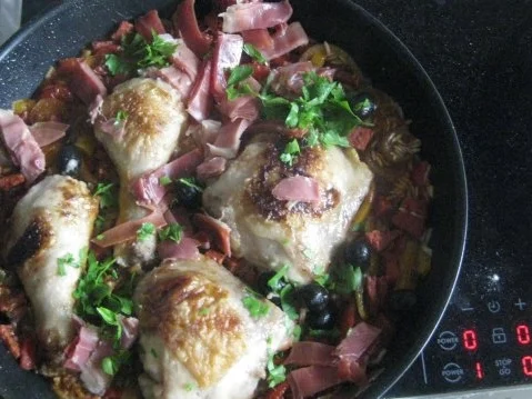 BASKISCHES HUHN - Geflügeleintopf - Rezept - Bild Nr. 4