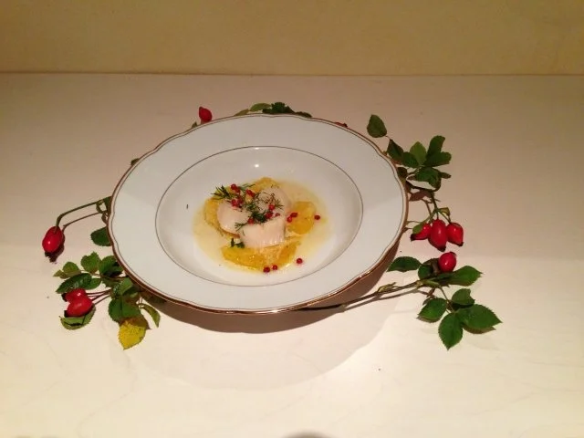 Jakobsmuschel an  Fenchelschaum - Rezept