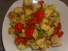 Gemischter Salat mit Honigmelone - Rezept