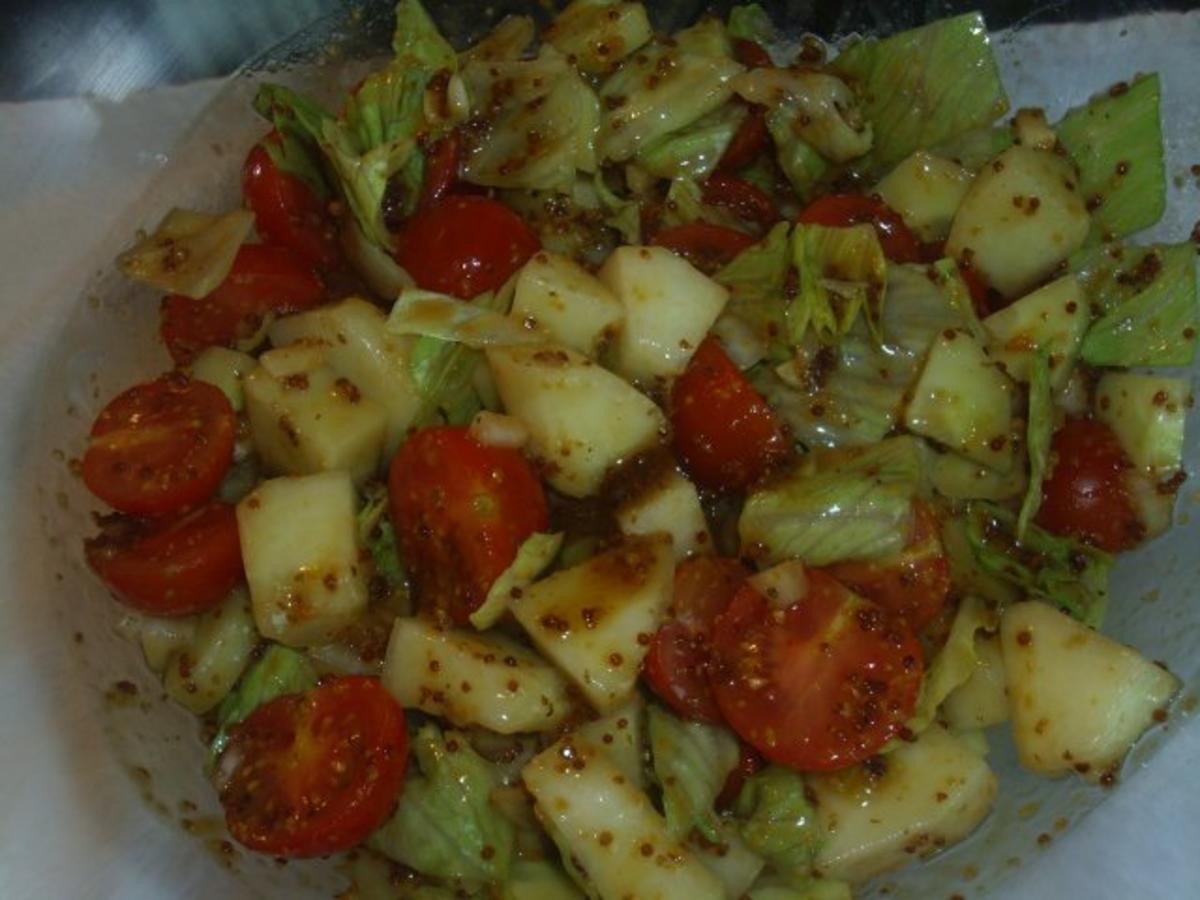 Gemischter Salat mit Honigmelone - Rezept - Bild Nr. 3