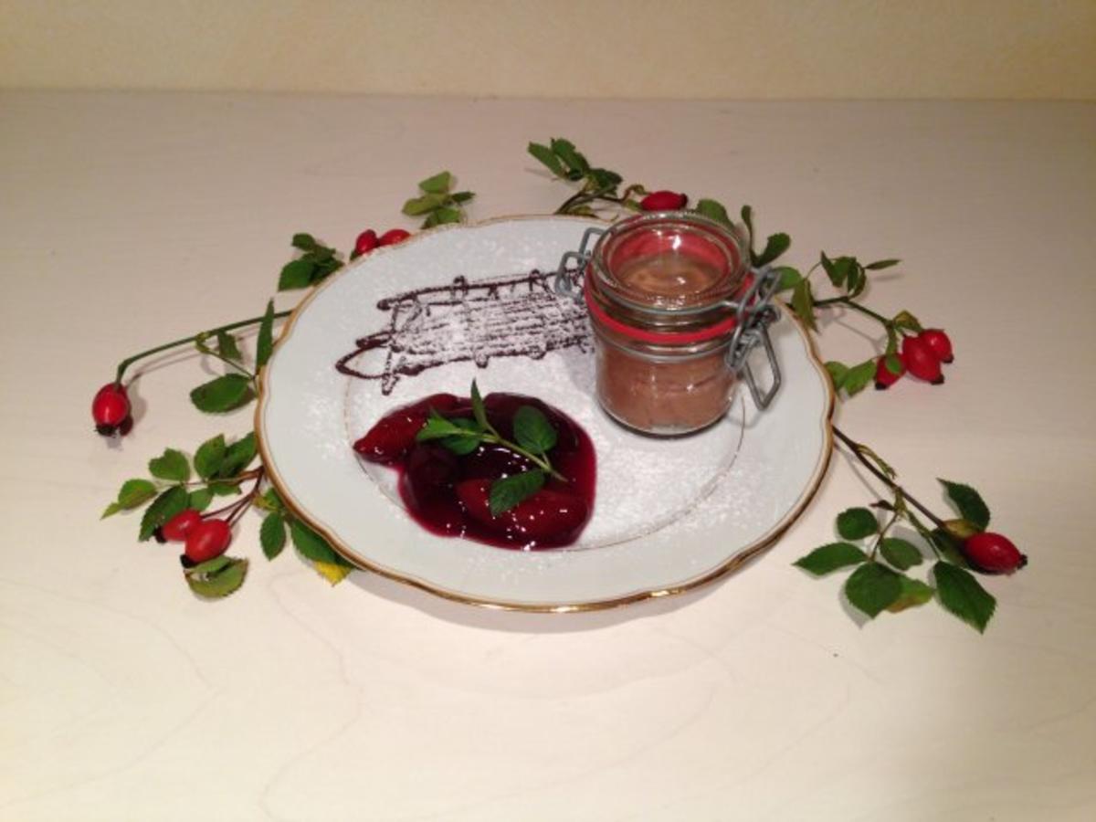 Bilder für Kastanienmousse mit Eigelb und Zucker - Rezept
