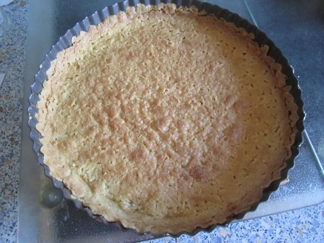 Rezept: Rhabarber - Erdbeer - Tarte mit Mandelstreuseln Bild Nr. 7 Rhabarber - Erdbeer - Tarte mit Mandelstreuseln - Rezept - Bild Nr. 7