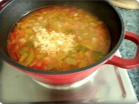 Rezept: Bunte Gemüsesuppe mit WURSTKRANZ Bild Nr. 17 Bunte Gemüsesuppe mit WURSTKRANZ - Rezept - Bild Nr. 17