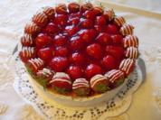 Quark -Erdbeertorte - Rezept