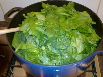 Spinat mit Rosinen und Speck - Rezept - Bild Nr. 4