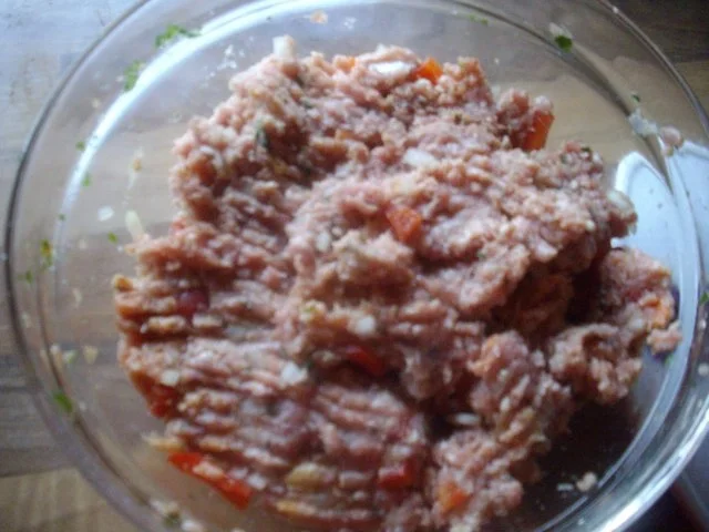 paprika-feta frikadellen - Rezept - Bild Nr. 4