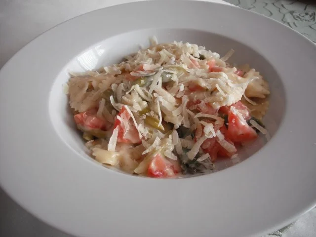 Pasta mit Spargel und Limettensoße - Rezept