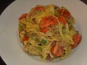 Nudelpfanne vom Geschnetzelten - Rezept