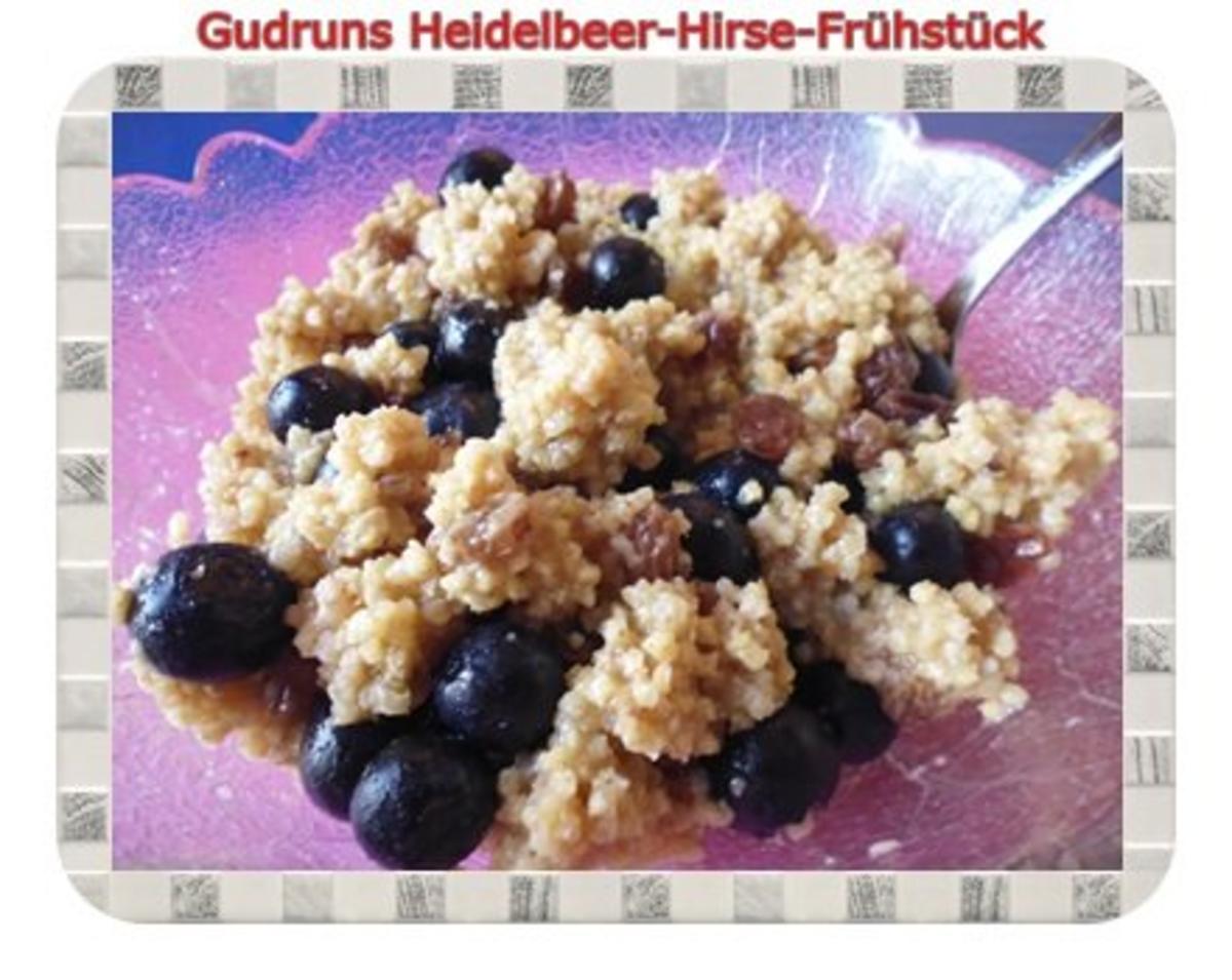 Frühstück: Heidelbeer-Hirsefrühstück - Rezept