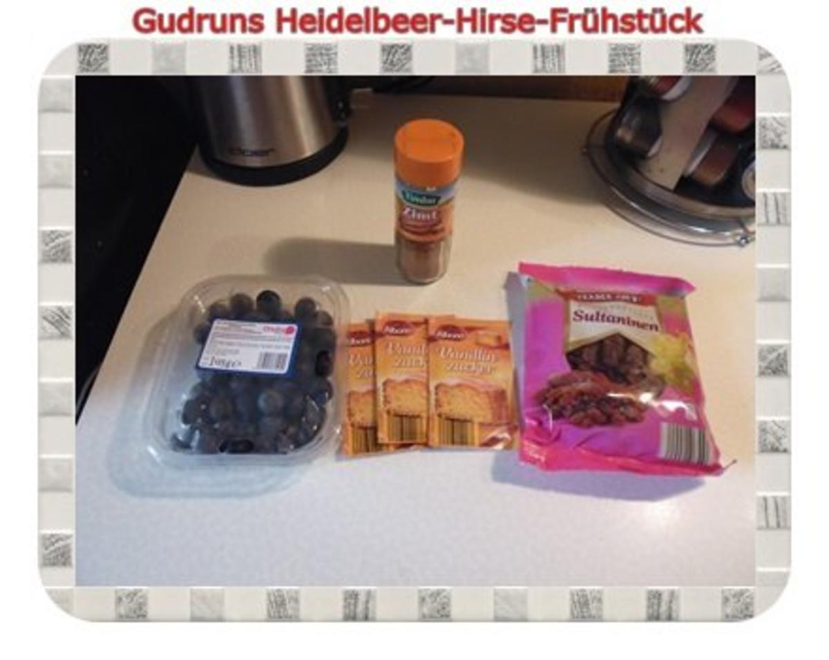 Frühstück: Heidelbeer-Hirsefrühstück - Rezept - Bild Nr. 3