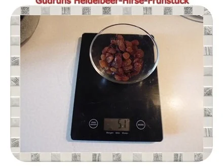 Rezept: Frühstück: Heidelbeer-Hirsefrühstück Bild Nr. 4 Frühstück: Heidelbeer-Hirsefrühstück - Rezept - Bild Nr. 4