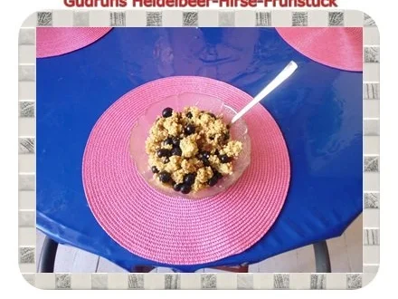 Rezept: Frühstück: Heidelbeer-Hirsefrühstück Bild Nr. 7 Frühstück: Heidelbeer-Hirsefrühstück - Rezept - Bild Nr. 7