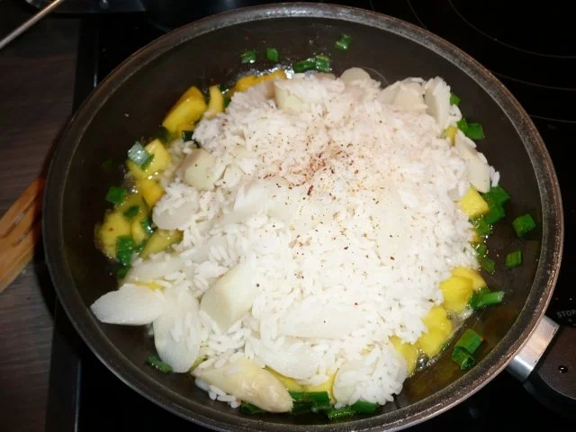 Rezept: Reis mit Spargel, Mango & Honig ! Bild Nr. 7 Reis mit Spargel, Mango & Honig ! - Rezept - Bild Nr. 7