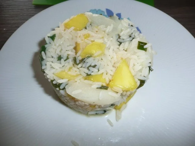 Rezept: Reis mit Spargel, Mango & Honig ! Reis mit Spargel, Mango & Honig ! - Rezept