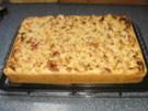 Rhabarber-Blechkuchen - Rezept